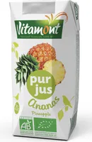 Pur jus d'ananas bio