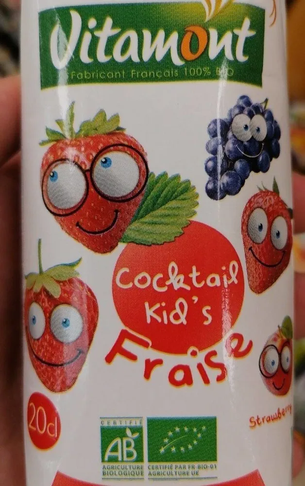 Vitamont cocktail kid's fraise