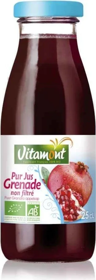 Mini pur jus de grenade non filtré bio