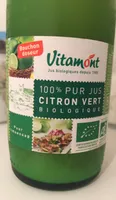 100% Pur Jus de Citron Vert Biologique
