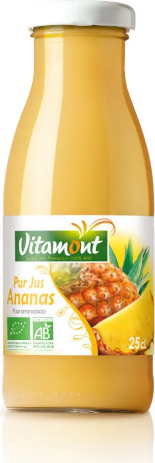 Mini pur jus d'ananas bio