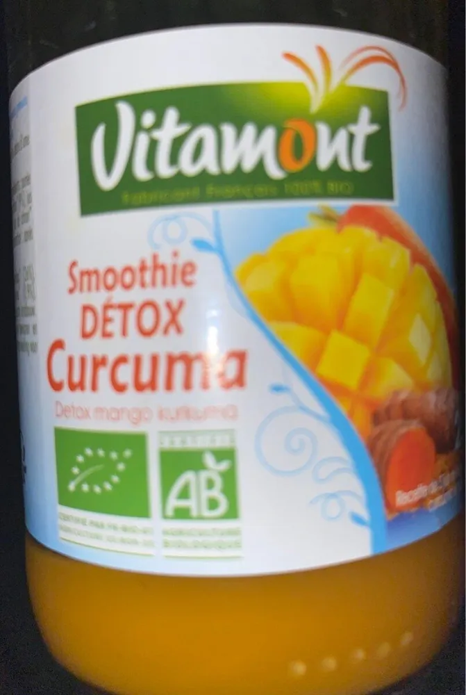 Smoothie détox curcuma