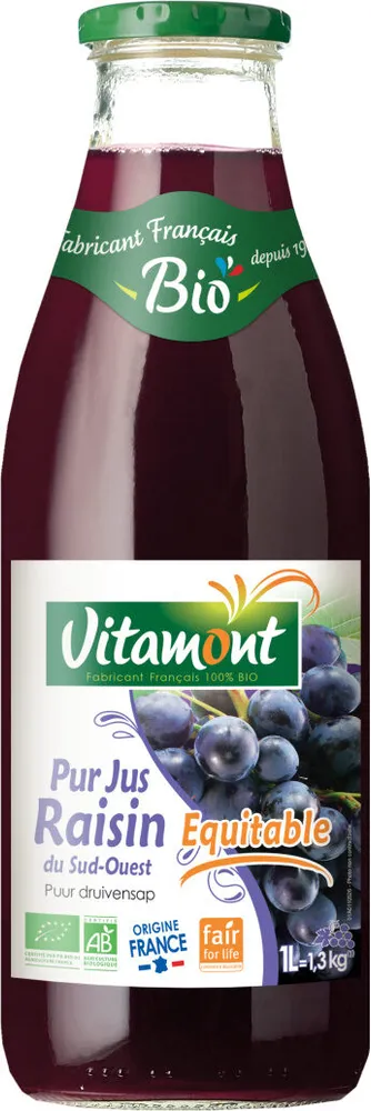 Pur jus de raisin bio
