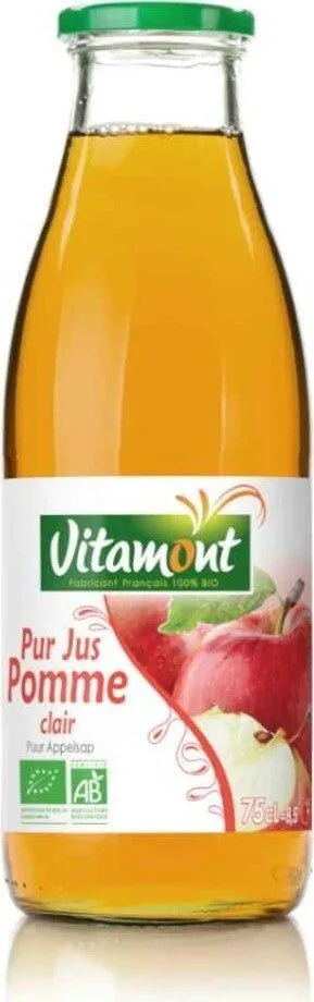Pur jus de pomme clair bio