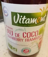 Eau de coco cranberry framboise