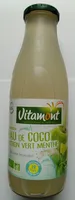 Eau  de coco citron vert menthe