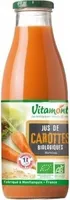 Jus de carottes biologiques