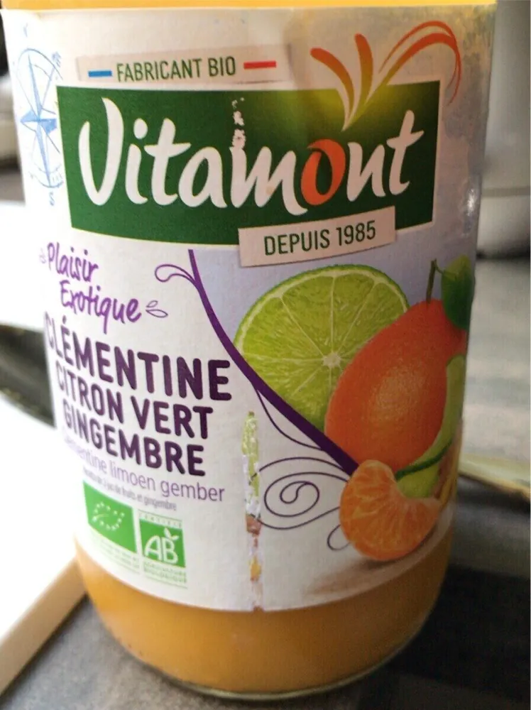 Plaisir exotique Clementine Citron vert gingembre