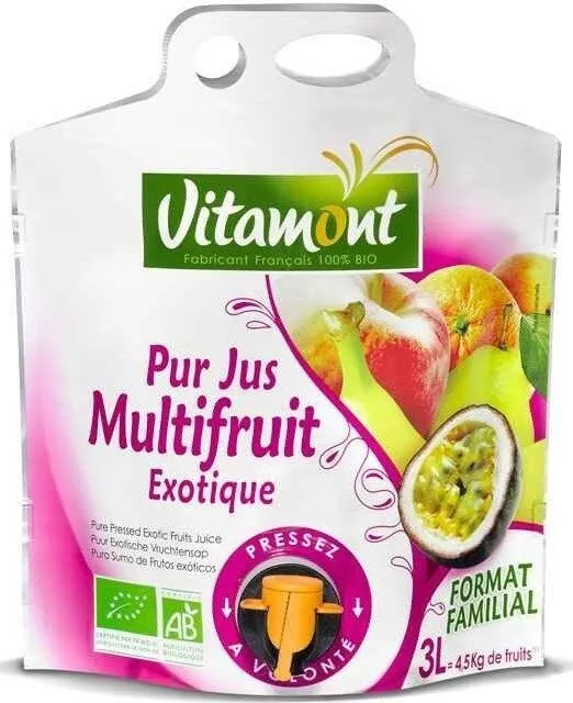 Pur jus multifruits exotique bio