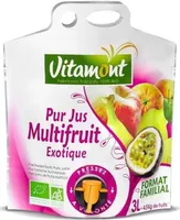 Pur jus multifruits exotique bio