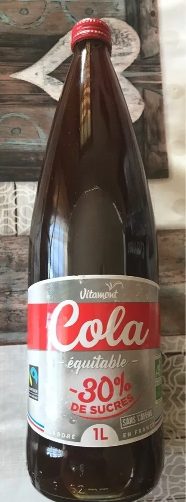 Cola équitable -30% de sucres