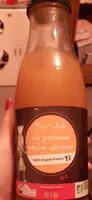 Pur jus de pomme pêche abricot