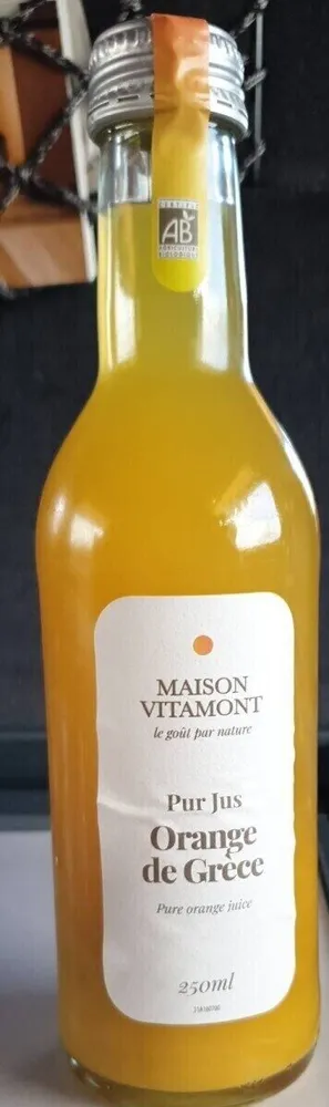 Pur Jus Orange de Grèce
