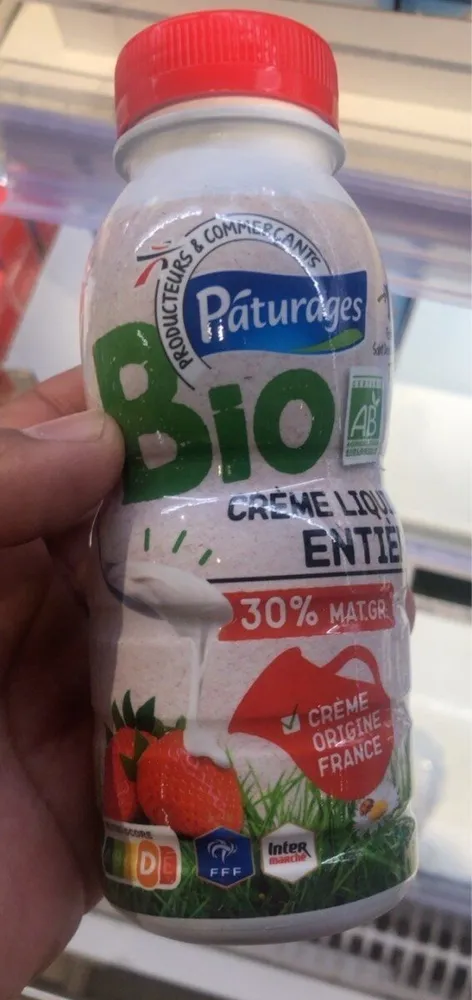 Creme liquide bio