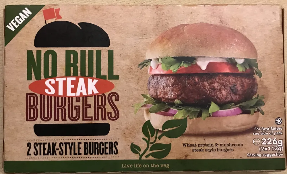 No bull steak burgers