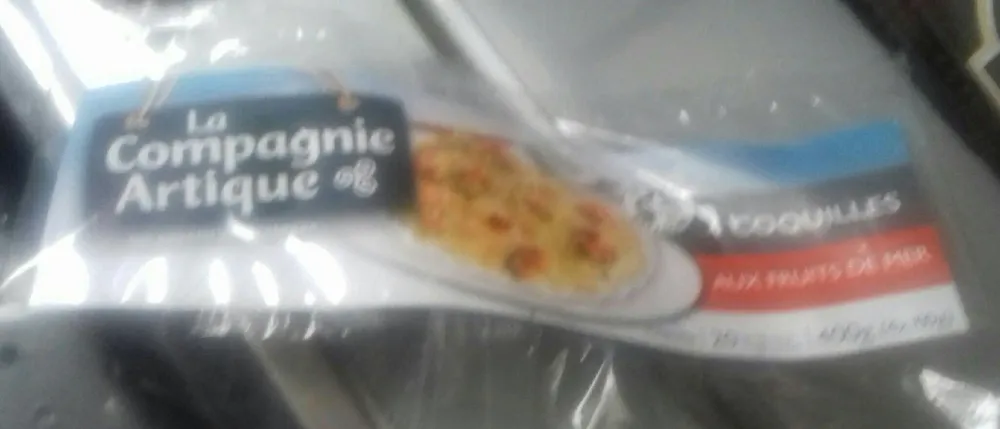 Coquilles aux fruits de mer