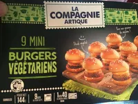 Mini burgers végétariens