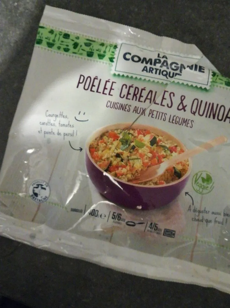 Poêlée céréales et quinoa
