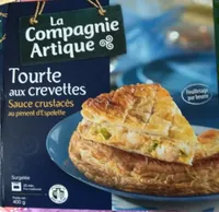 Tourte aux Crevettes, sauce Crustacés au Piment d'Espelette