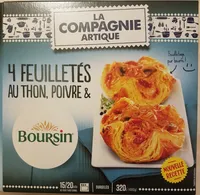 Paniers feuilletés thon et fromage boursin