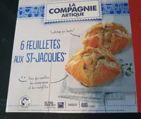6 Feuilletés aux St Jacques