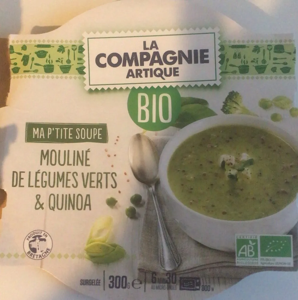 Mouliné de legumes verts & Quinoa
