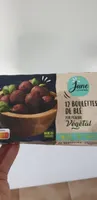 12 boulettes de blé pour produit végétal