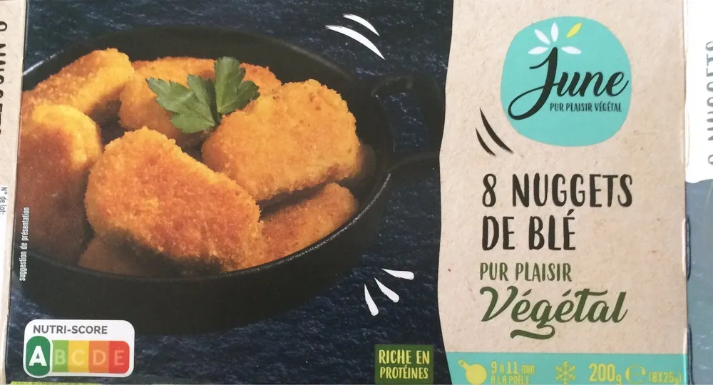 8 nuggets de blé