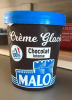 Creme glacée chocolat intense