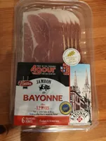 Baillet, Jambon de Bayonne, 12 mois d'age, les 6 tranches