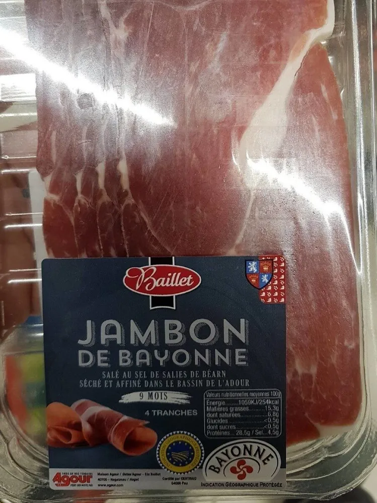 Jambon de bayonne