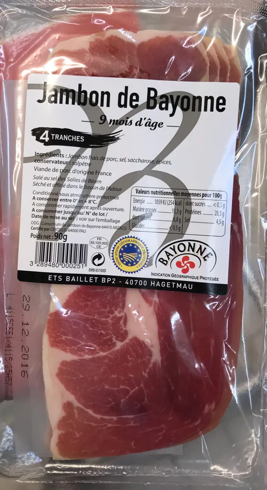 Jambon de Bayonne