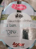 Saucisse sèche au bleu