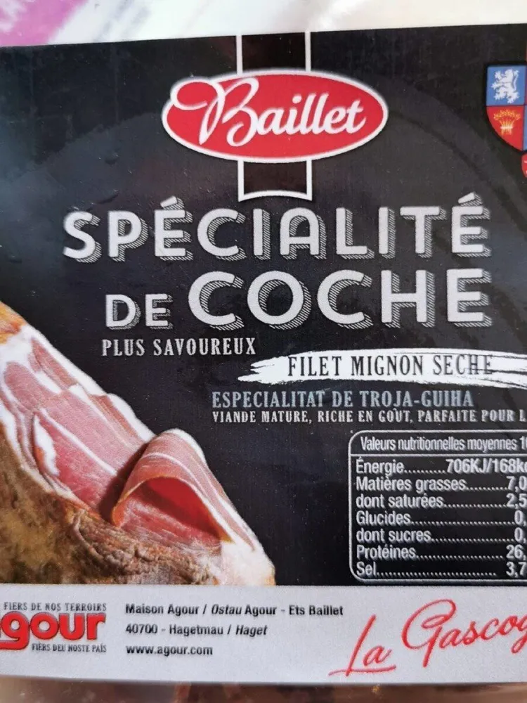 Spécialité de coche