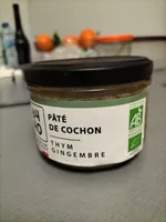 PÂTÉ DE COCHON THYM GINGEMBRE