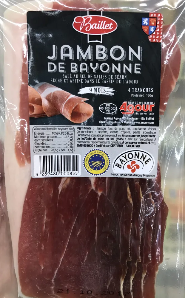 Jambon de Bayonne