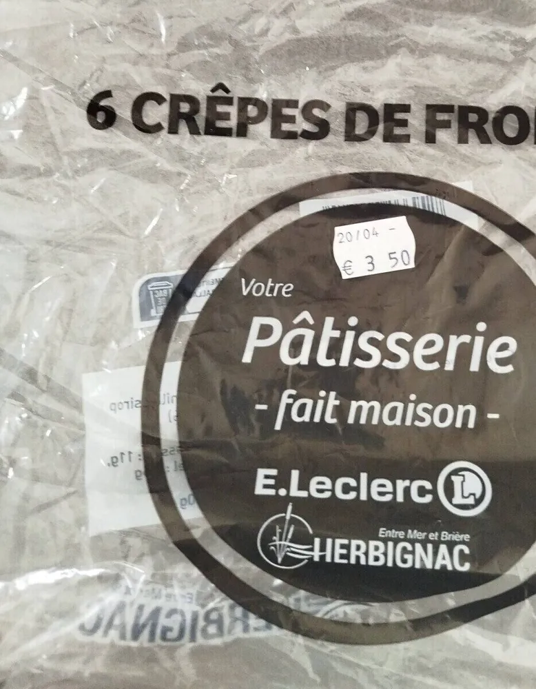 6 crêpes de froment