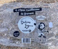 Crêpes moelleuses de froment
