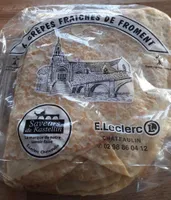 Crepes fraiches de froment