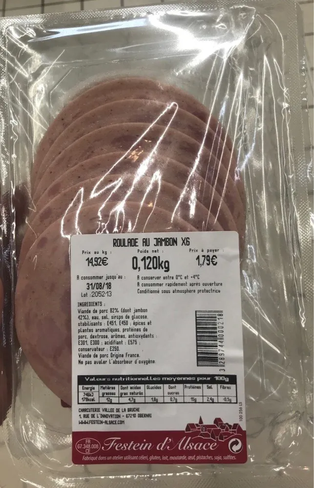 Roulade au jabon