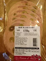 Roulade aux olives x6 simply