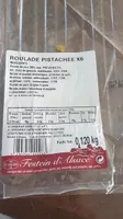 Roulade aux Pistaches