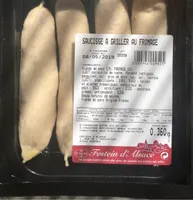 Saucisseà griller au fromage