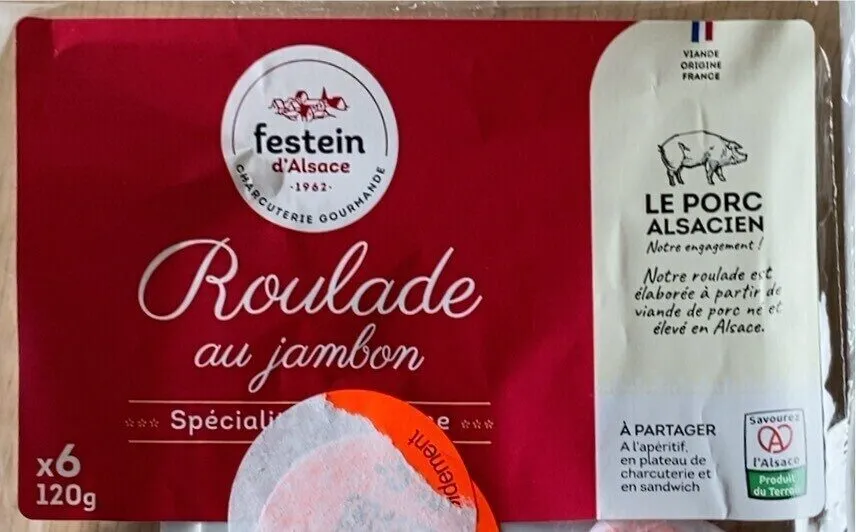 Roulade au jambon