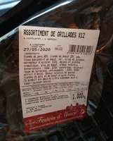Assortiment de grillades ×12