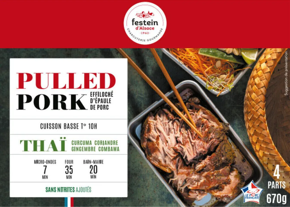 Pulled pork thai