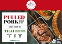 Pulled pork thai