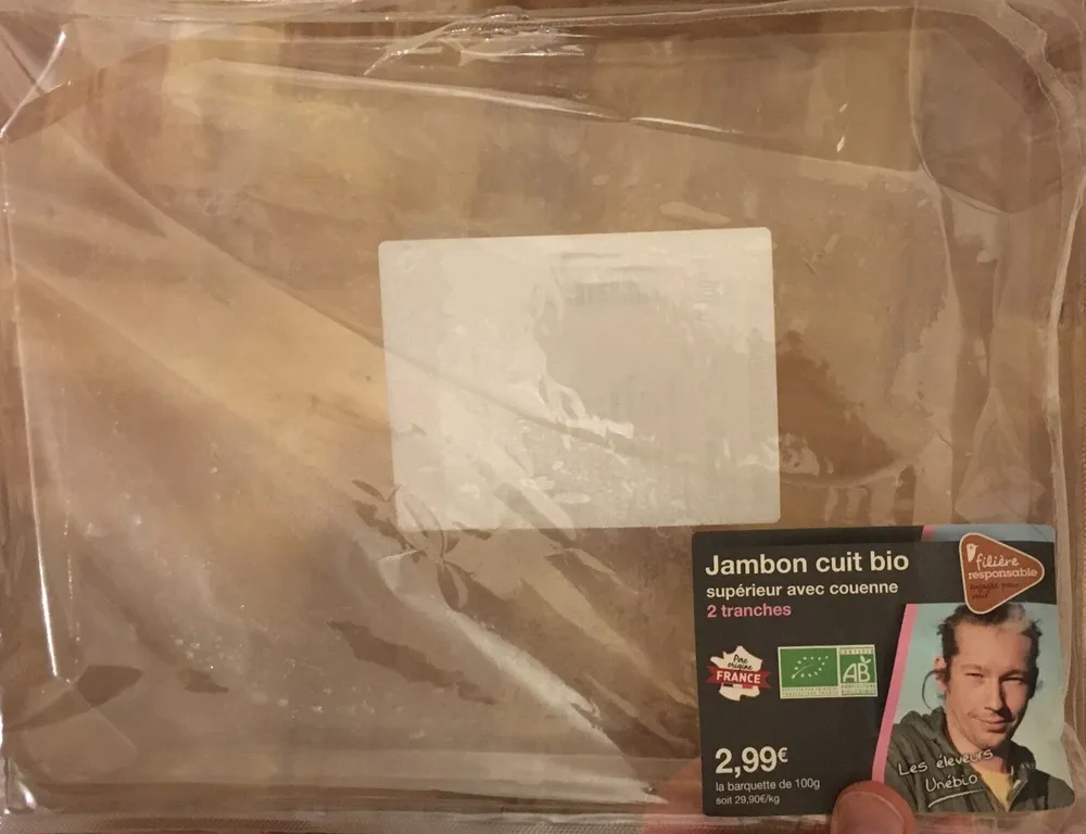 Jambon cuit bio