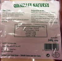 Quenelles natures