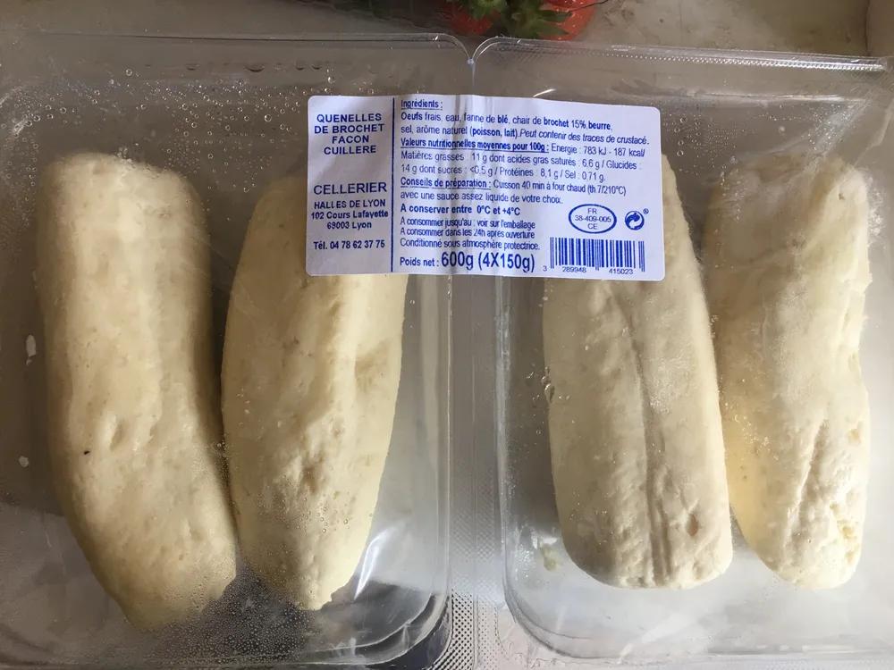 Quenelle de brochet façon cuillère